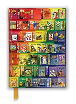 portada Bodleian Library: Rainbow Shelves (Foiled Journal) (Flame Tree Notebooks) (en Inglés)