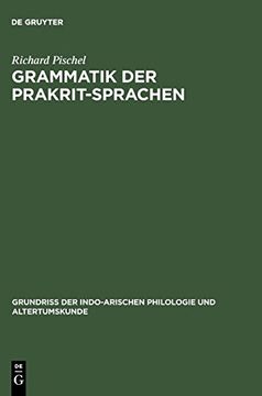 portada Grammatik der Prakrit-Sprachen (en Alemán)