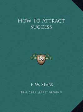 portada how to attract success (in English)