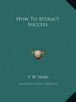 portada how to attract success (en Inglés)