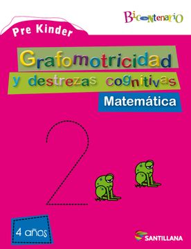 portada Bicentenario Pre Kínder Cuaderno De Matemática Novedad