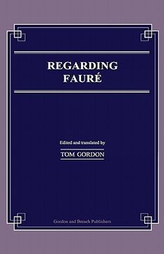 portada regarding faure (in English)