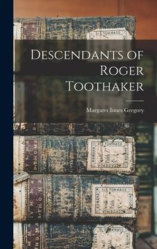 portada Descendants of Roger Toothaker (en Inglés)