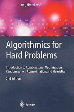 portada algorithmics for hard problems (en Inglés)