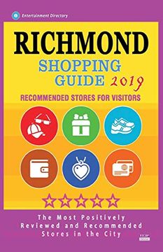 portada Richmond Shopping Guide 2019: Best Rated Stores in Richmond, Virginia - Stores Recommended for Visitors, (Shopping Guide 2019) (en Inglés)