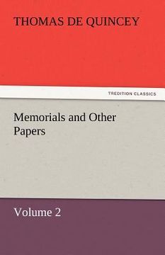 portada memorials and other papers - volume 2 (en Inglés)