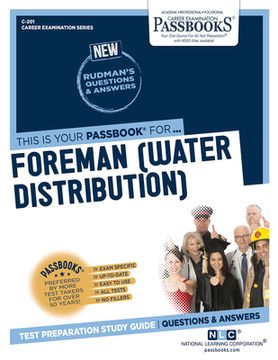 portada Foreman (Water Distribution) (C-201): Passbooks Study Guide Volume 201 (in English)