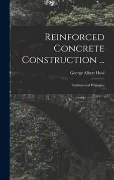 portada Reinforced Concrete Construction ...: Fundamental Principles (en Inglés)