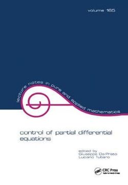 portada Control of Partial Differential Equations (en Inglés)