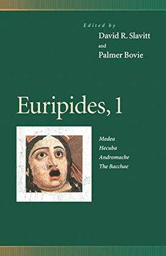portada Euripides, 1: Medea, Hecuba, Andromache, the Bacchae (Penn Greek Drama Series) (Vol 1) (en Inglés)