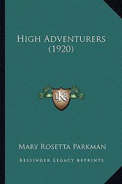 portada high adventurers (1920) (en Inglés)