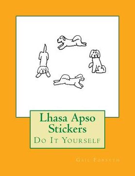 portada Lhasa Apso Stickers: Do It Yourself (en Inglés)