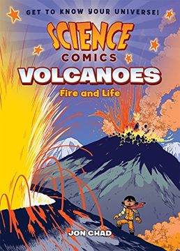portada Science Comics: Volcanoes: Fire and Life (en Inglés)