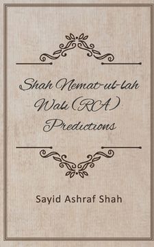 portada Shah Nemat-ul-lah wali (RA): Predictions (en Inglés)