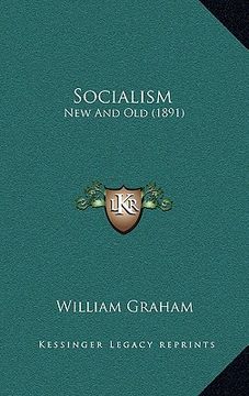 portada Socialism: New And Old (1891) (en Inglés)