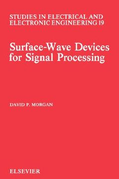 portada surface-wave devices for signal processing (en Inglés)