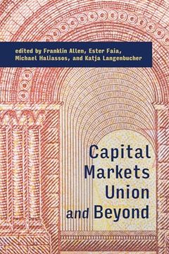 portada Capital Markets Union and Beyond (en Inglés)