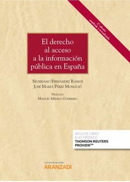 portada El Derecho al Acceso a la Información Pública en España
