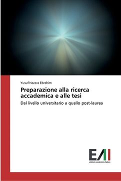 portada Preparazione alla ricerca accademica e alle tesi (en Italiano)