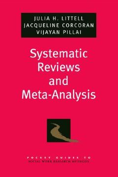 portada Systematic Reviews and Meta-Analysis (Pocket Guide to Social Work Research Methods) 