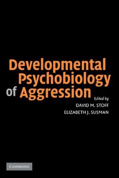 portada Developmental Psychobiology of Aggression (en Inglés)