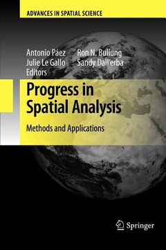 portada progress in spatial analysis: methods and applications (en Inglés)