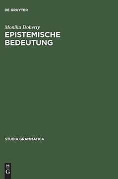 portada Epistemische Bedeutung (en Alemán)