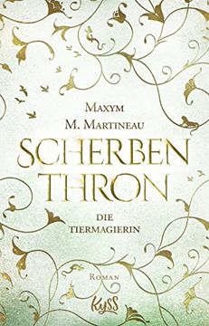 portada Die Tiermagierin? Scherbenthron (Die Tiermagier-Trilogie, Band 3) (in German)