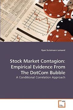 portada stock market contagion: empirical evidence from the dotcom bubble (in English)