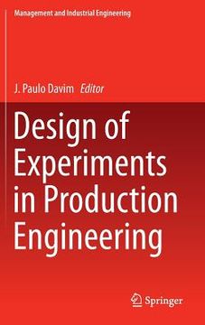 portada Design of Experiments in Production Engineering (en Inglés)