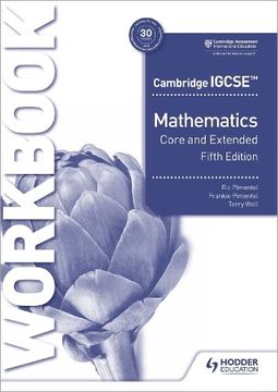 portada Cambridge Igcse Core and Extended Mathematics Workbook Fifth Edition 