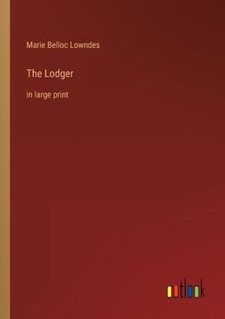 portada The Lodger: in large print (in English)