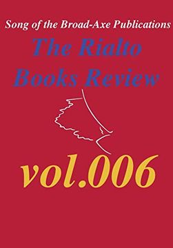 portada The Rialto Books Review Vol. 006 (in English)