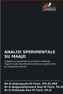 portada Analisi Sperimentale Su Maajd (en Italiano)