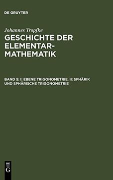 portada I: Ebene Trigonometrie. Ii: Sphärik und Sphärische Trigonometrie: 1-2 (in German)