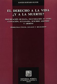 portada derecho a la vida y a la muerte, el / 3 ed.