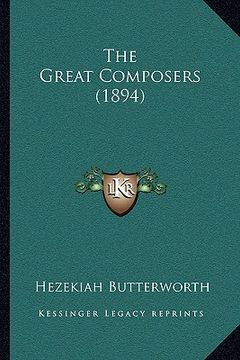 portada the great composers (1894) (in English)