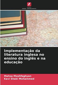 portada Implementação da Literatura Inglesa no Ensino do Inglês e na Educação
