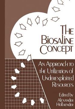 portada The Biosaline Concept: An Approach to the Utilization of Underexploited Resources (en Inglés)