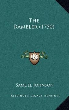 portada the rambler (1750) (en Inglés)