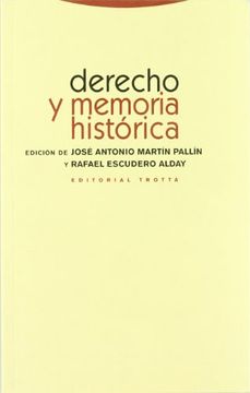 portada Derecho y Memoria Histórica