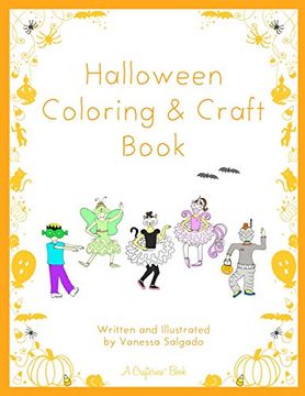 portada Halloween Coloring & Craft Book (en Inglés)