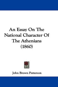 portada an essay on the national character of the athenians (1860) (en Inglés)