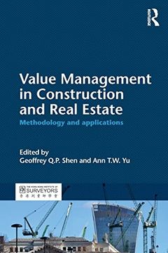 portada Value Management in Construction and Real Estate: Methodology and Applications (in English)
