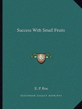 portada success with small fruits (en Inglés)