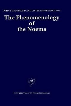 portada the phenomenology of the noema (en Inglés)