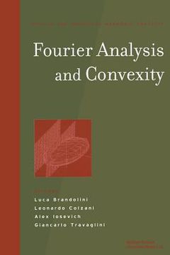 portada fourier analysis and convexity (en Inglés)