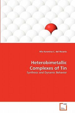 portada heterobimetallic complexes of tin (in English)