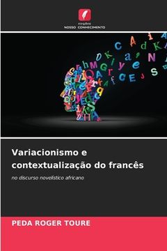 portada Variacionismo e contextualização do francês (en Portugués)