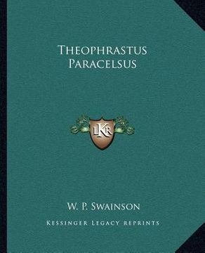 portada theophrastus paracelsus (in English)